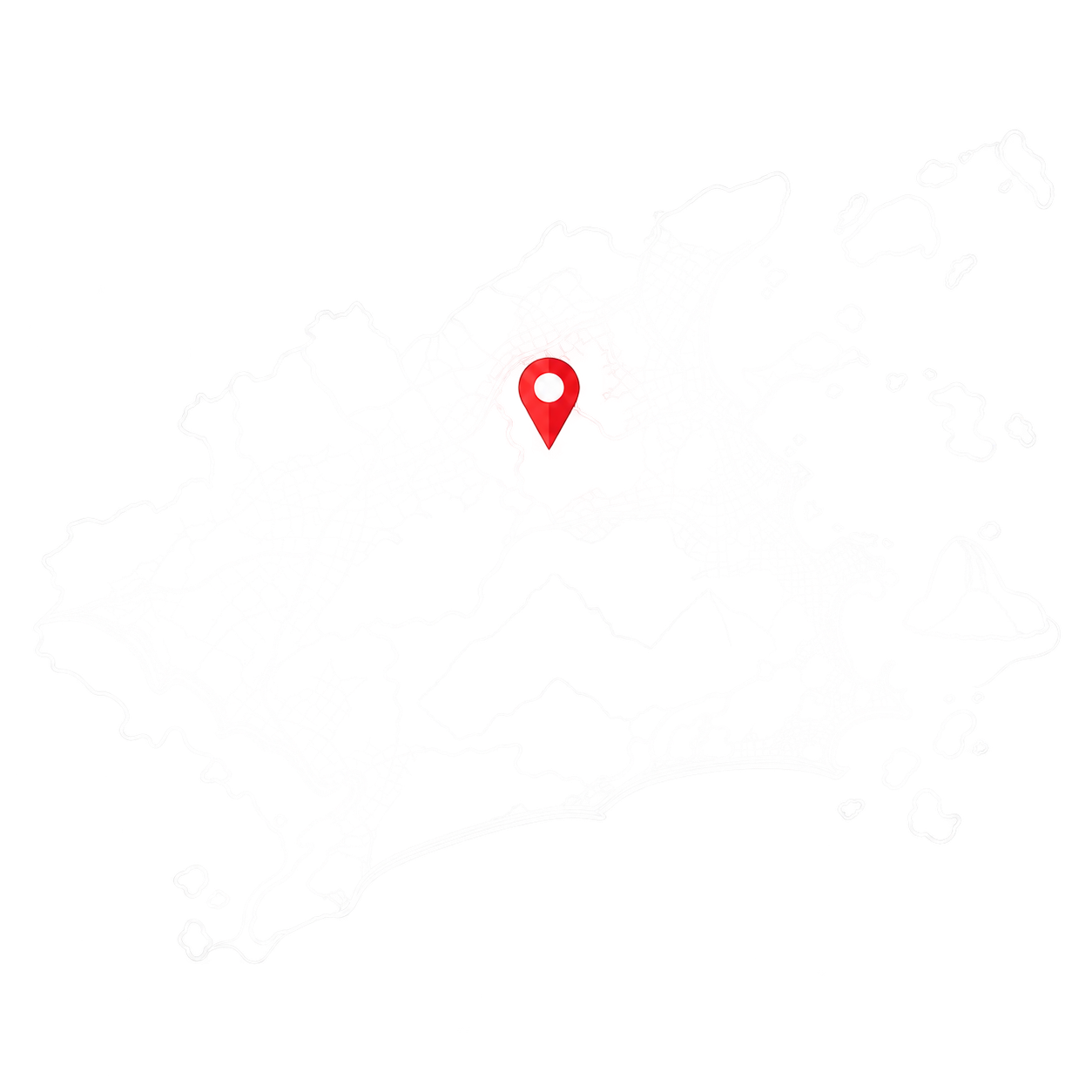 Mapa de atendimento no Rio de Janeiro
